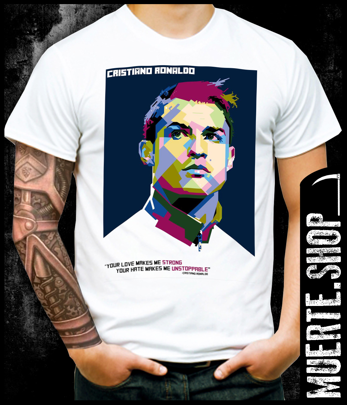 Тениска CR7 UNSTOPPABLE